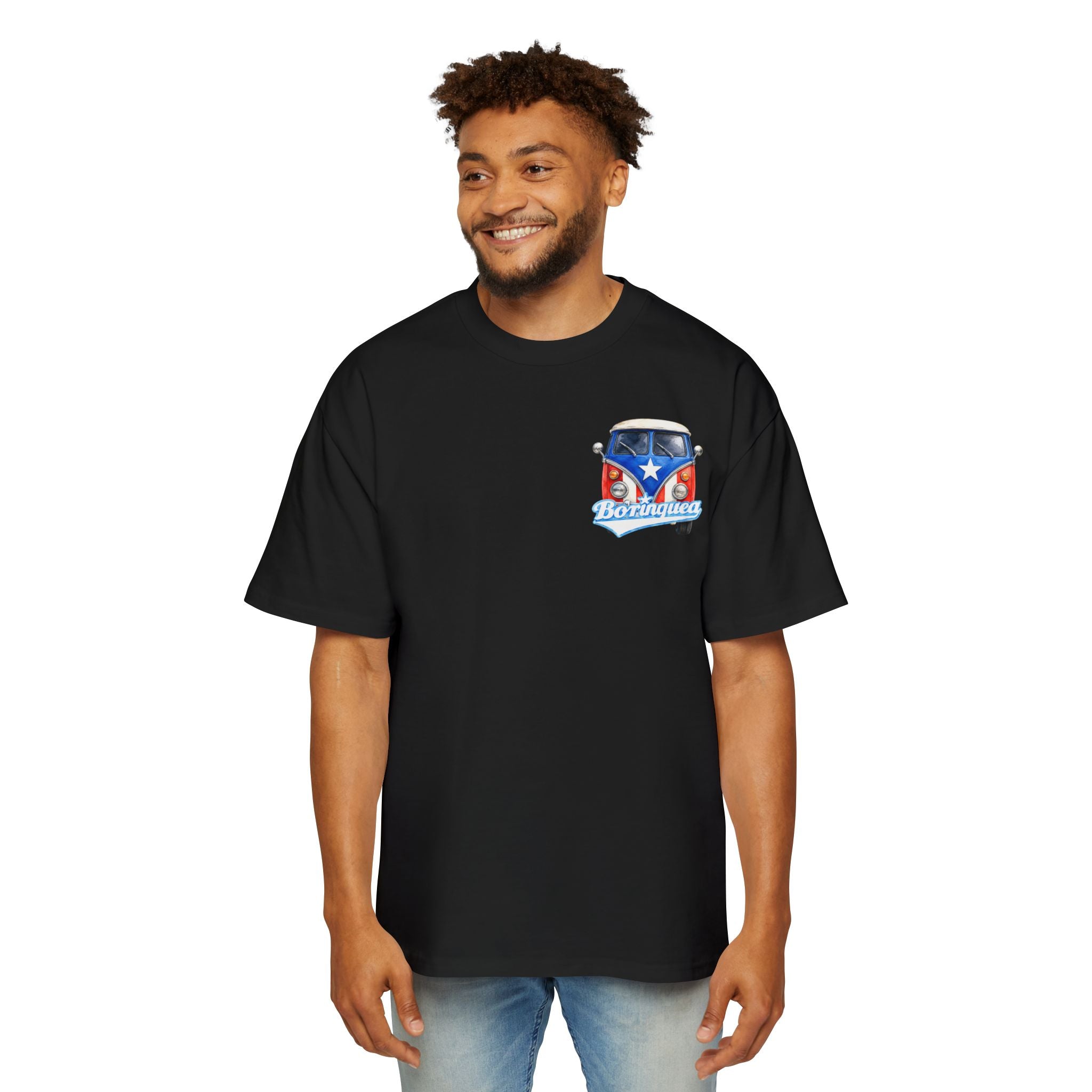 Camisa Oversized “Borinquea Van” Borinquea