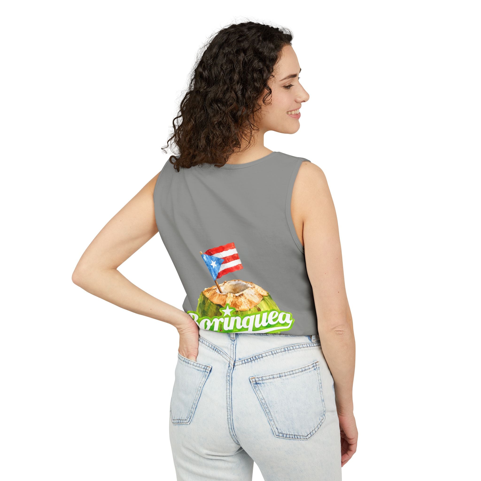 Tank Top "Coco Frío Boricua" Borinquea