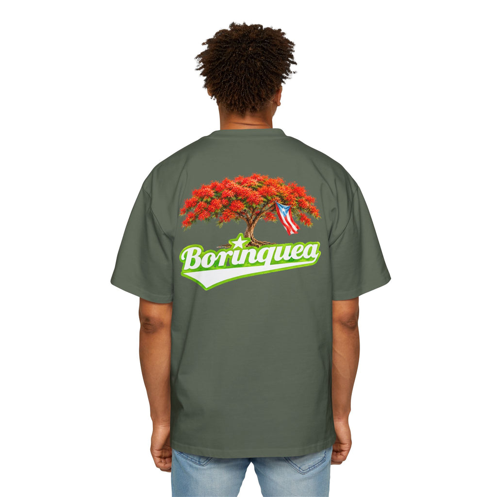 Camisa Oversize "Flamboyán de Puerto Rico" Borinquea