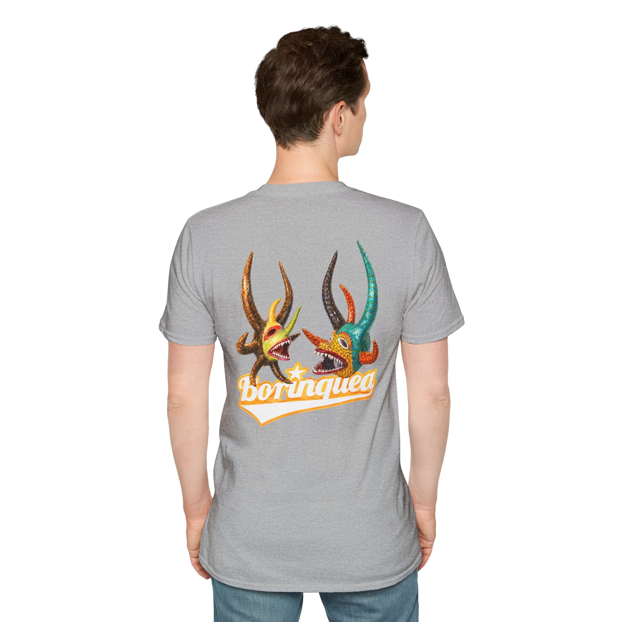 Camisa Soft Style "Vejigante Boricua" Borinquea