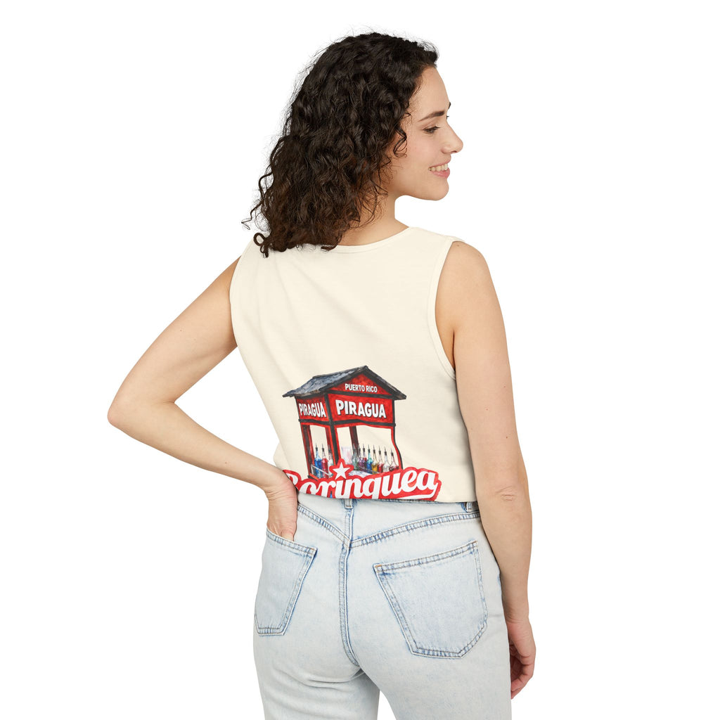 Tank Top Unisex “Carrito de Piraguas” Borinquea