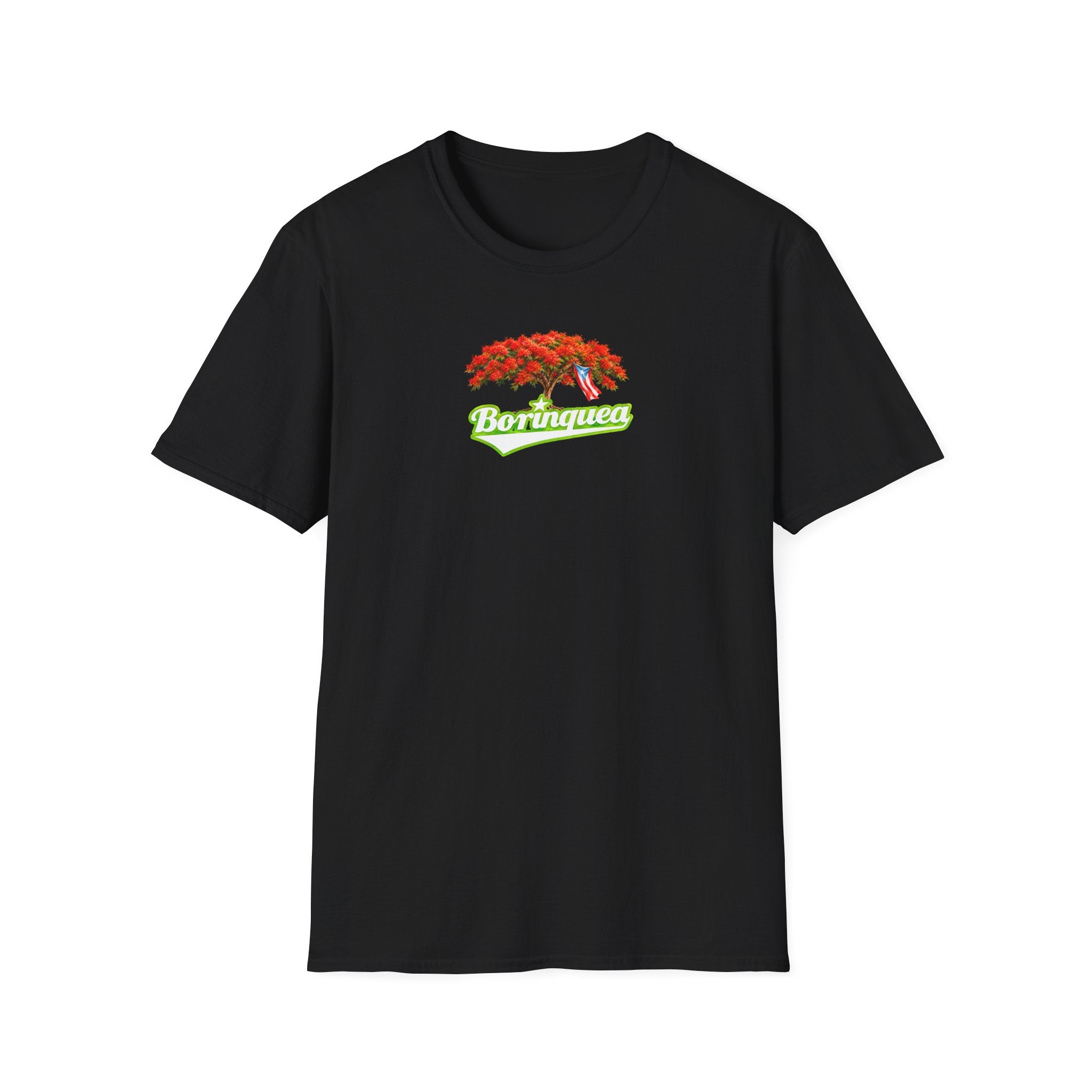 Camisa Soft Style "Flamboyán de Puerto Rico" Borinquea