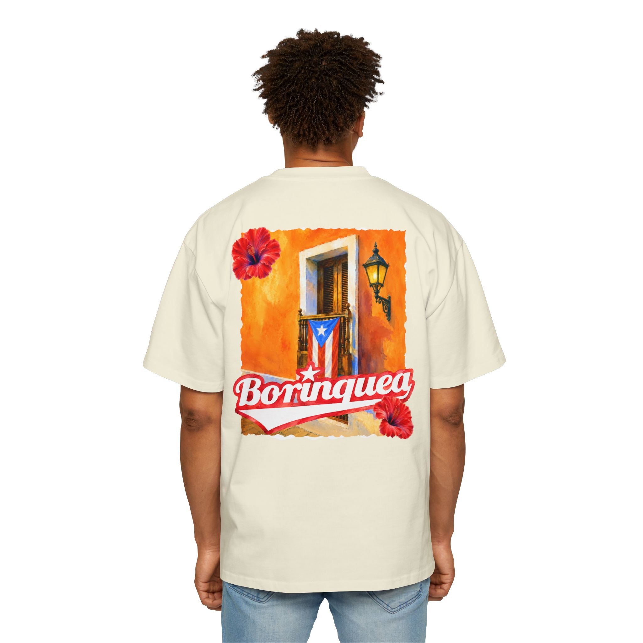 Camisa Oversize "Balcón de San Juan" Borinquea