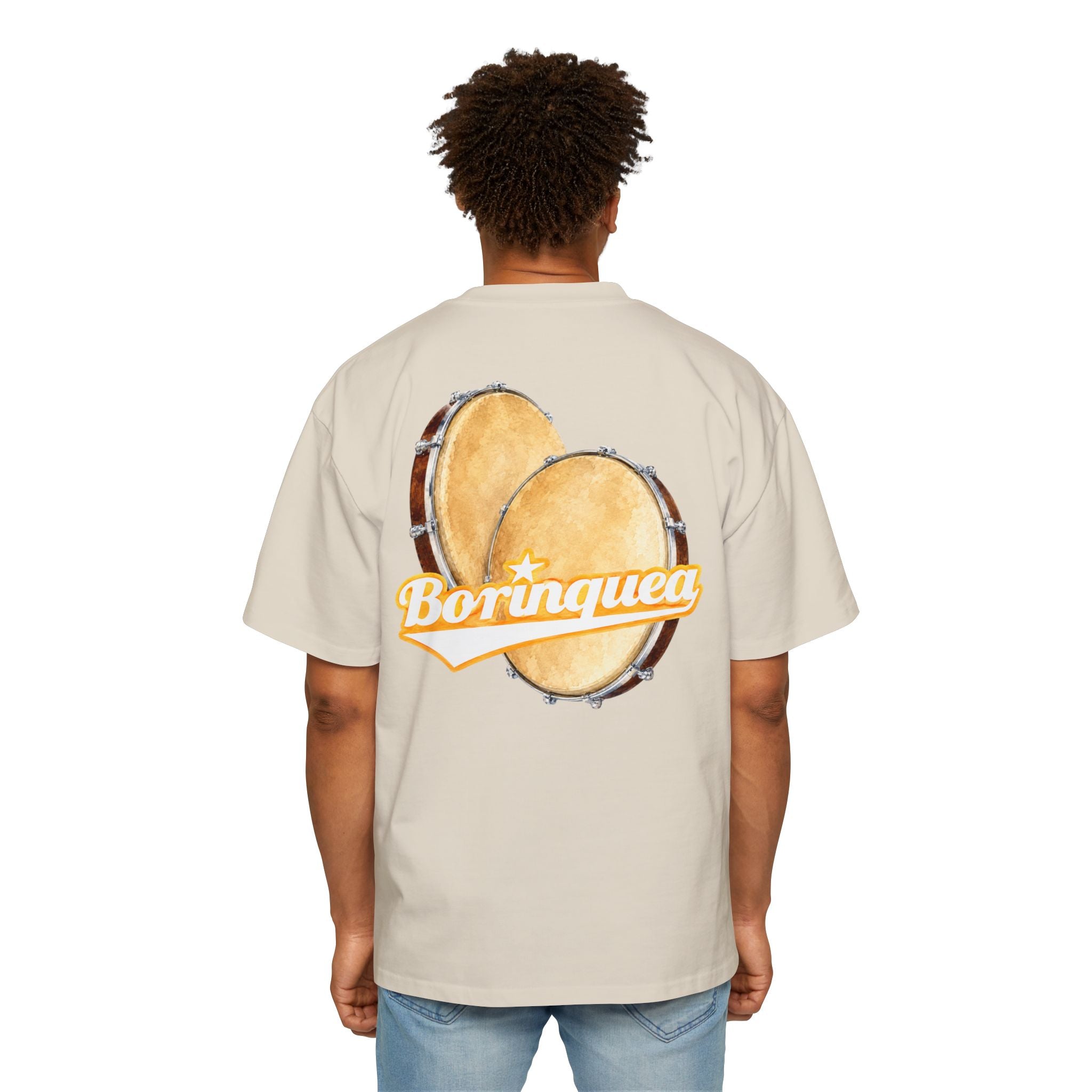 Camisa Oversized “Rica Plena” Borinquea