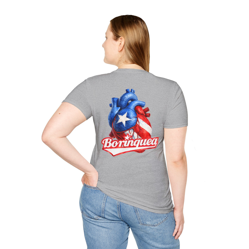 Camisa “Corazón Boricua” Borinquea