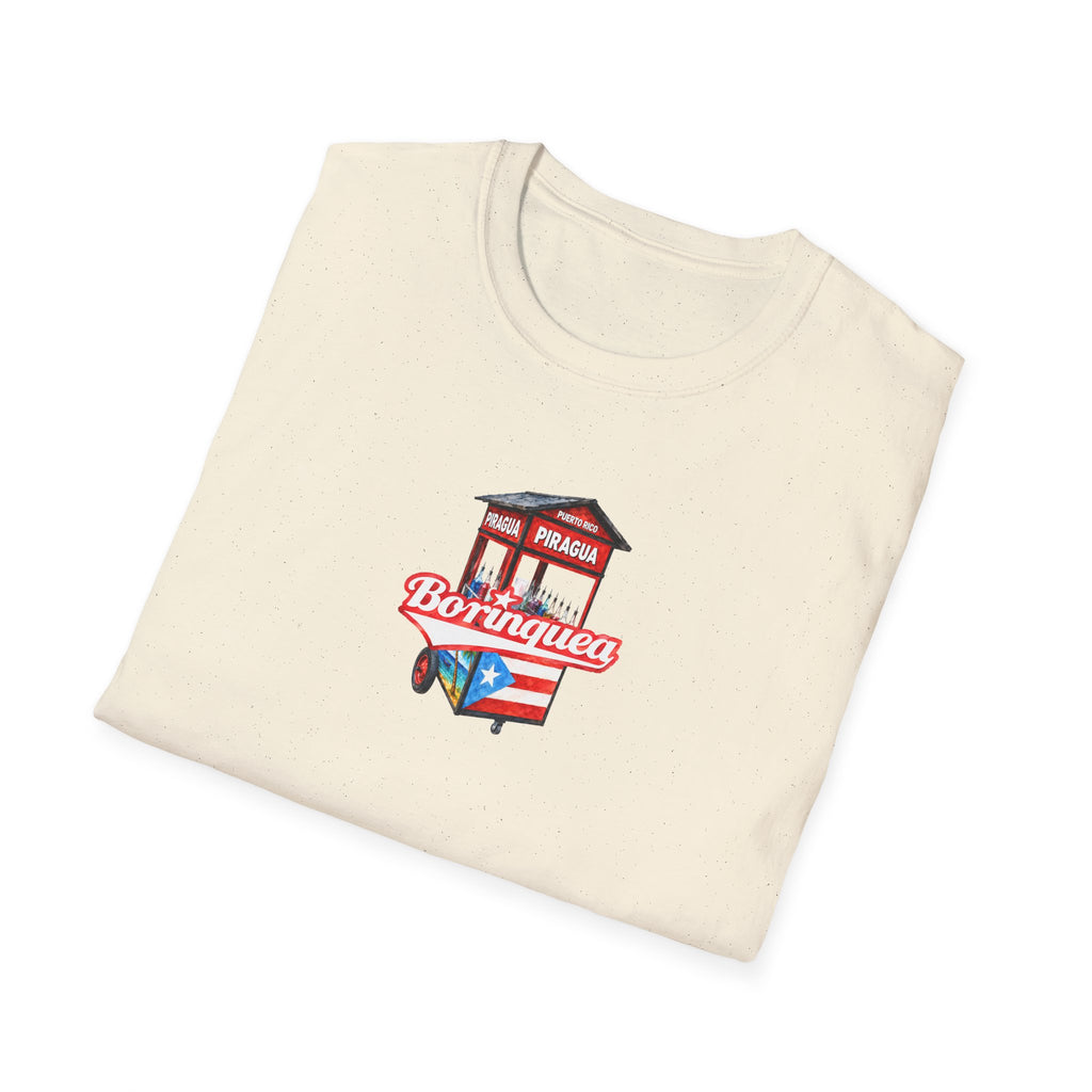 Camisa Soft Style “Carrito de Piraguas Boricua” Borinquea