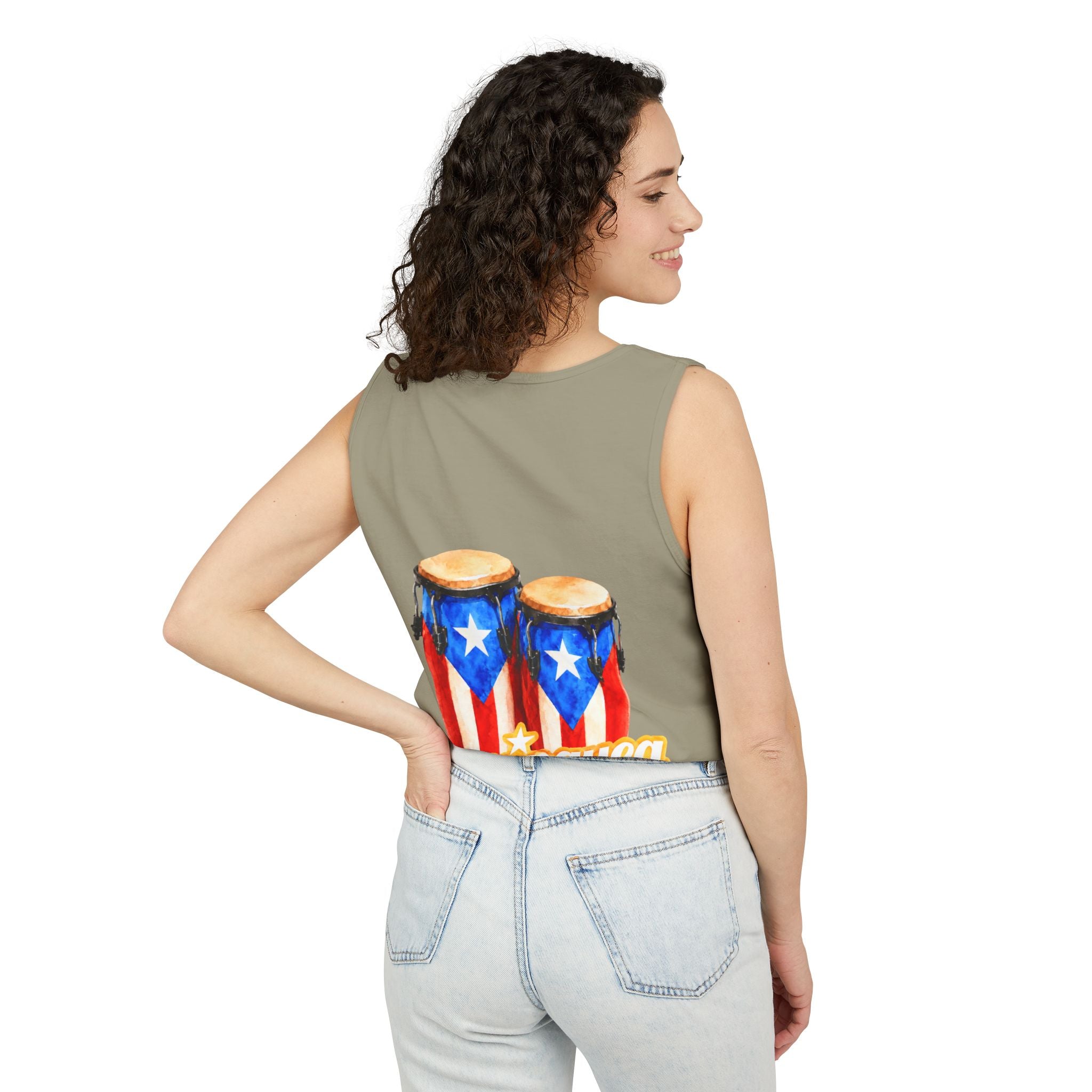 Tank Top Unisex “Congas Boricuas” Borinquea