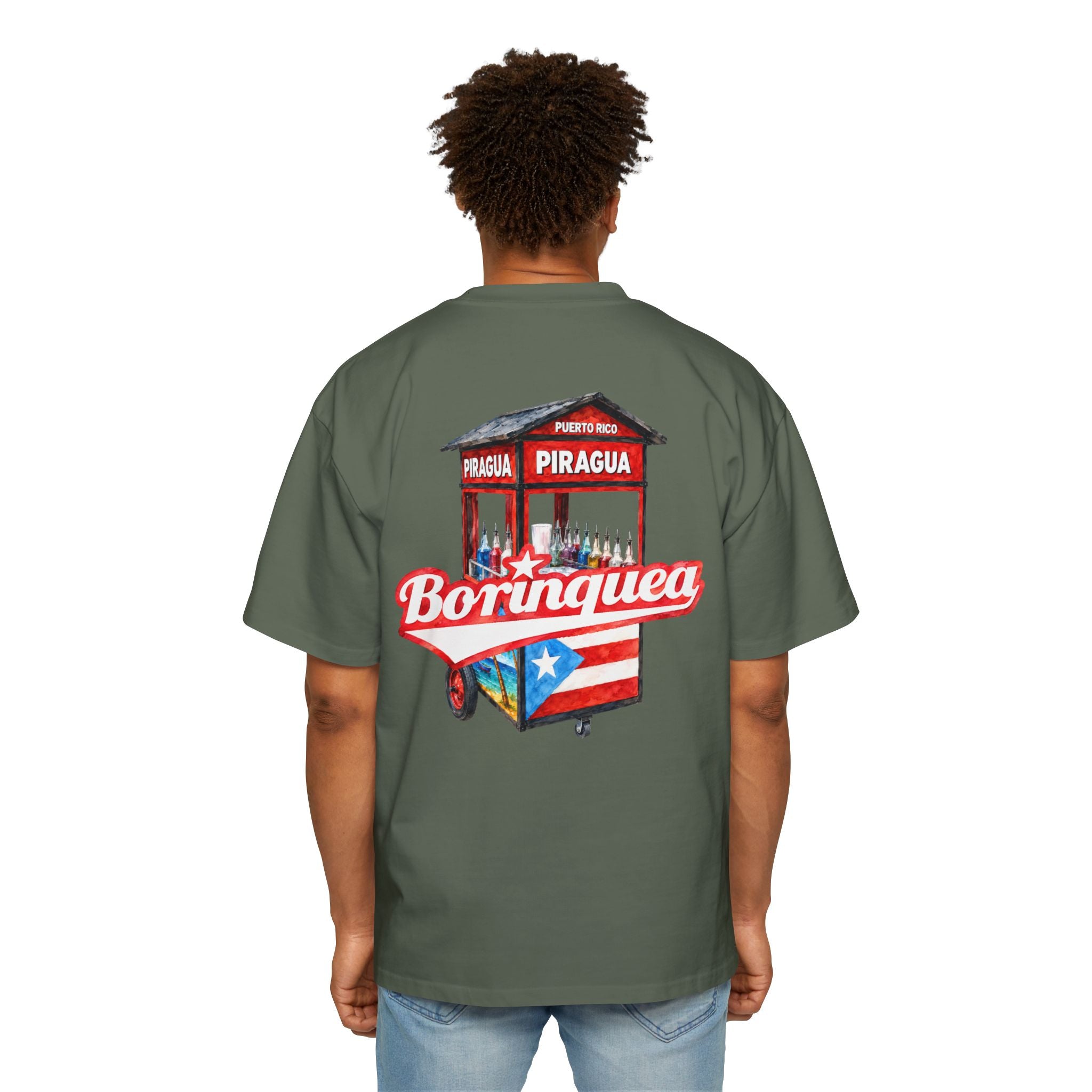 Camisa Oversize “Piragua Boricua” Borinquea