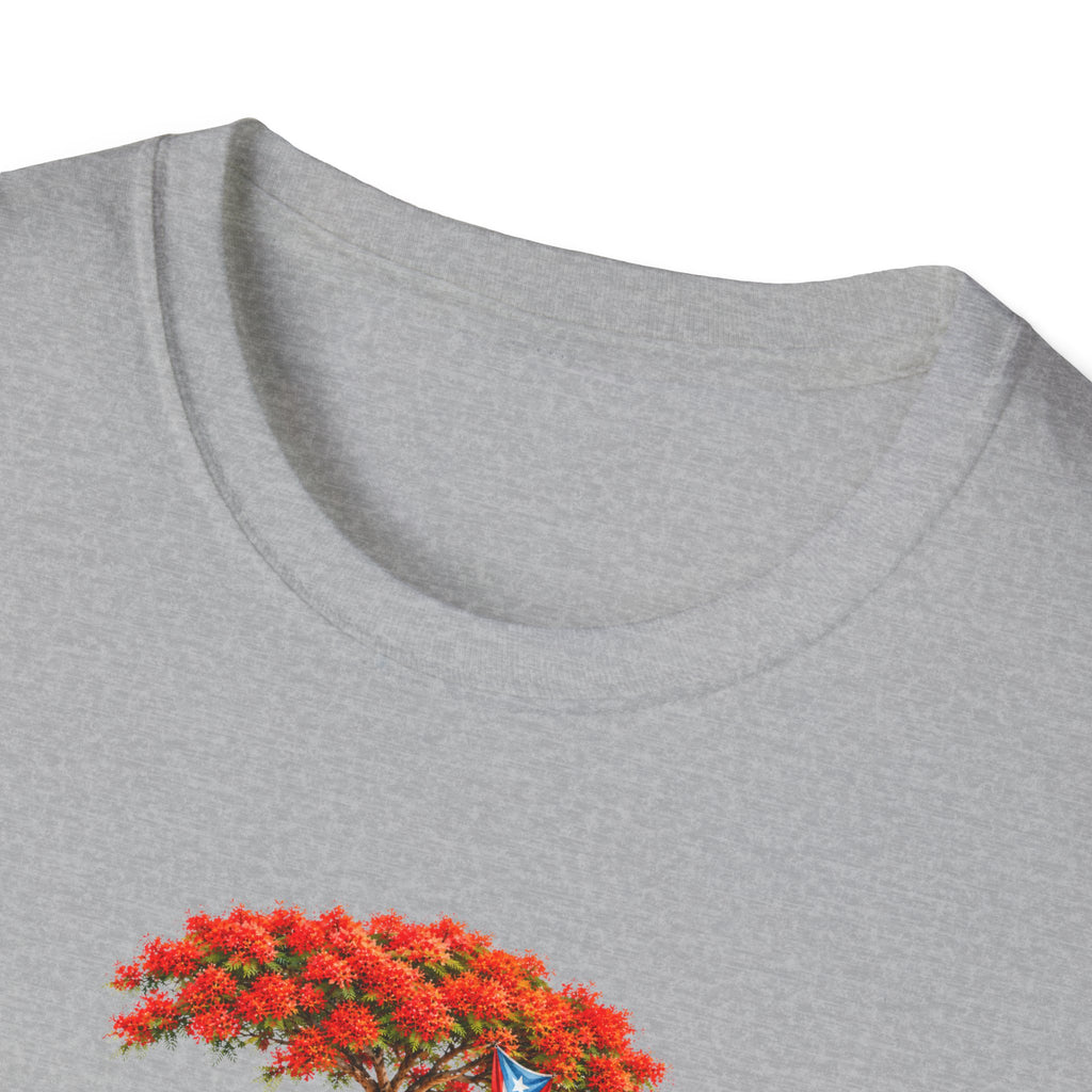Camisa Soft Style "Flamboyán de Puerto Rico" Borinquea