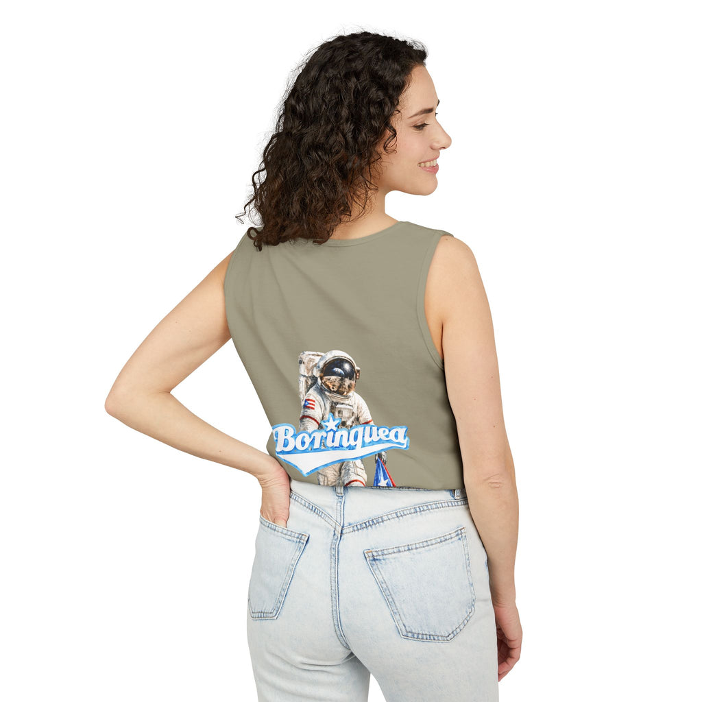 Tank Top Unisex “Boricua en la Luna” Borinquea