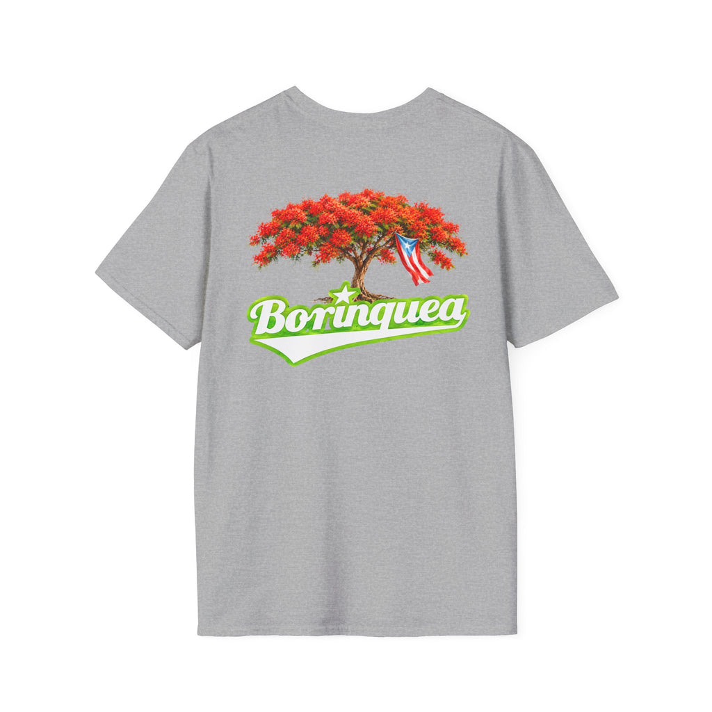 Camisa Soft Style "Flamboyán de Puerto Rico" Borinquea