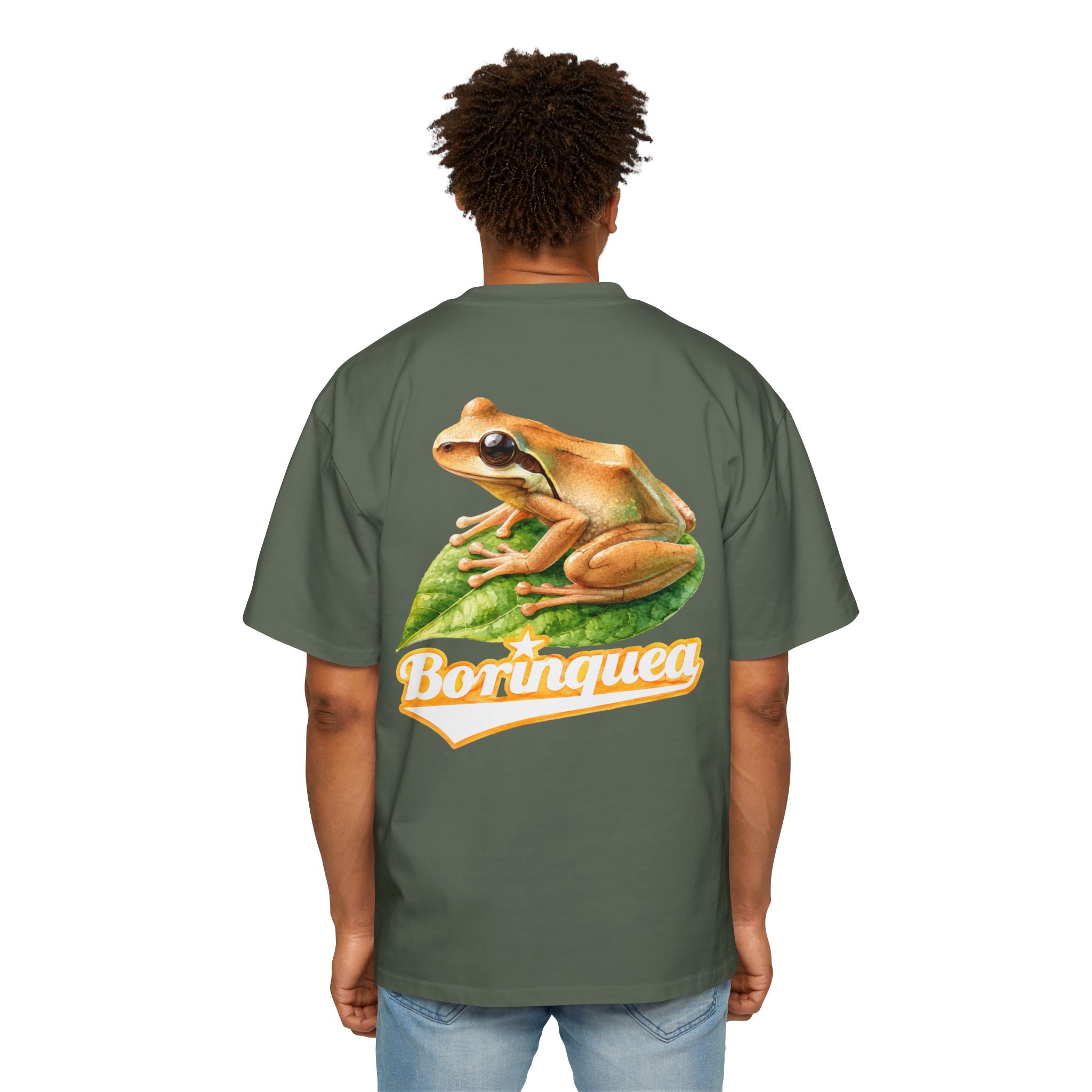 Camisa Oversized “Coquí Boricua” Borinquea