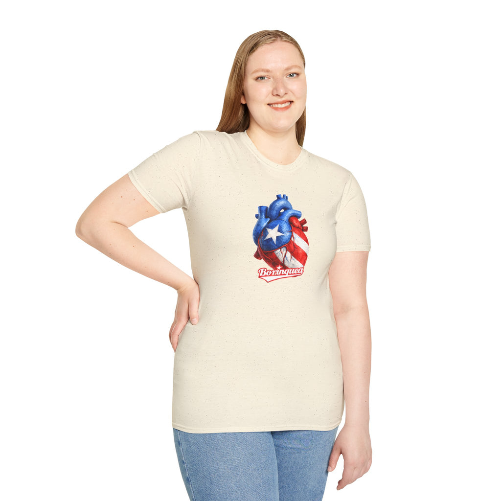 Camisa “Corazón Boricua” Borinquea