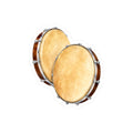 Sticker “Panderos de Plena” Borinquea