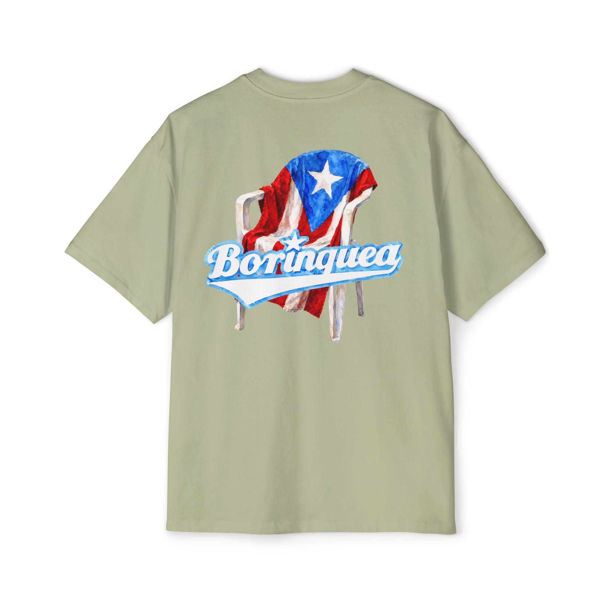 Camisa Oversized “Seguimos Aquí” Borinquea
