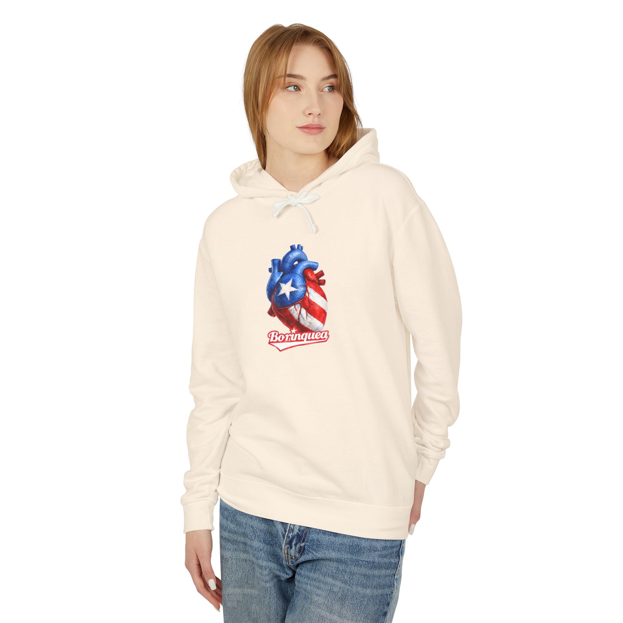 Hoodie “Corazón Boricua” Borinquea