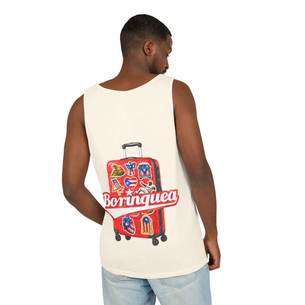 Tank Top "Viajero Boricua" Borinquea
