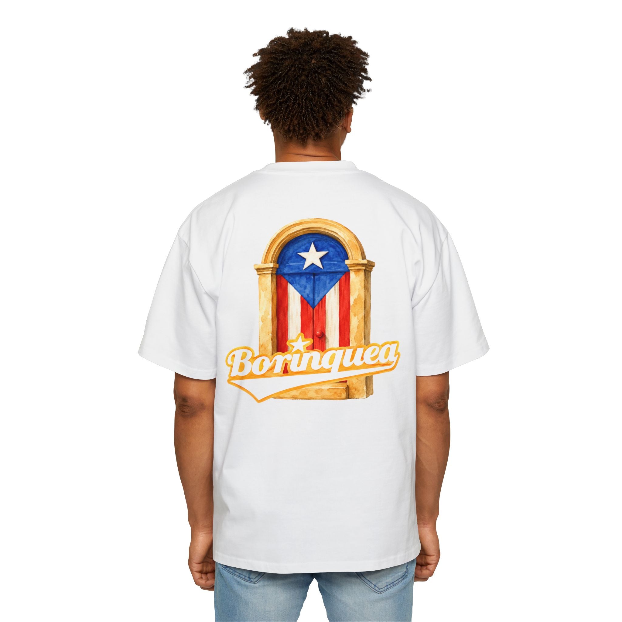 Camisa Oversized “Puerta Boricua” Borinquea