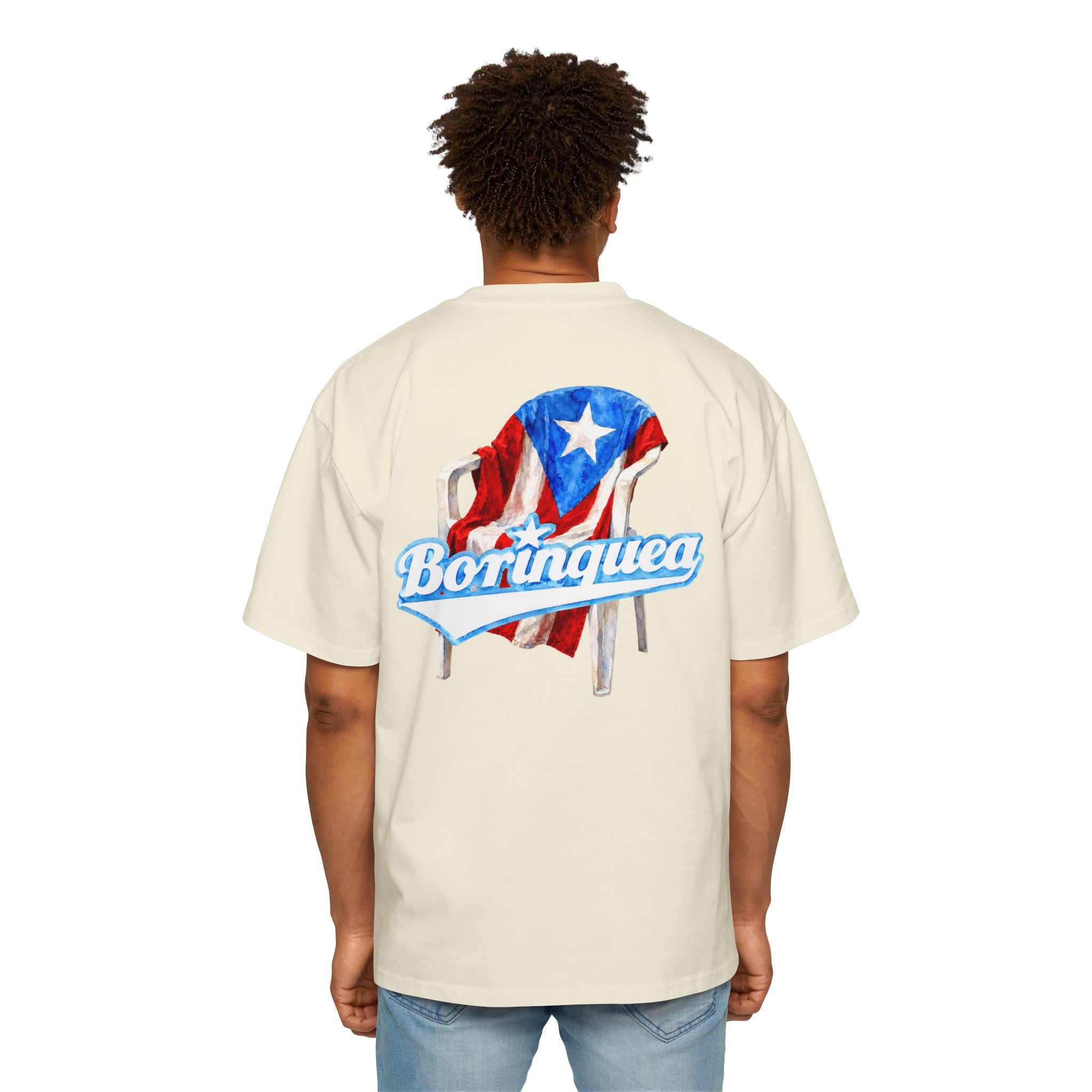 Camisa Oversized “Seguimos Aquí” Borinquea