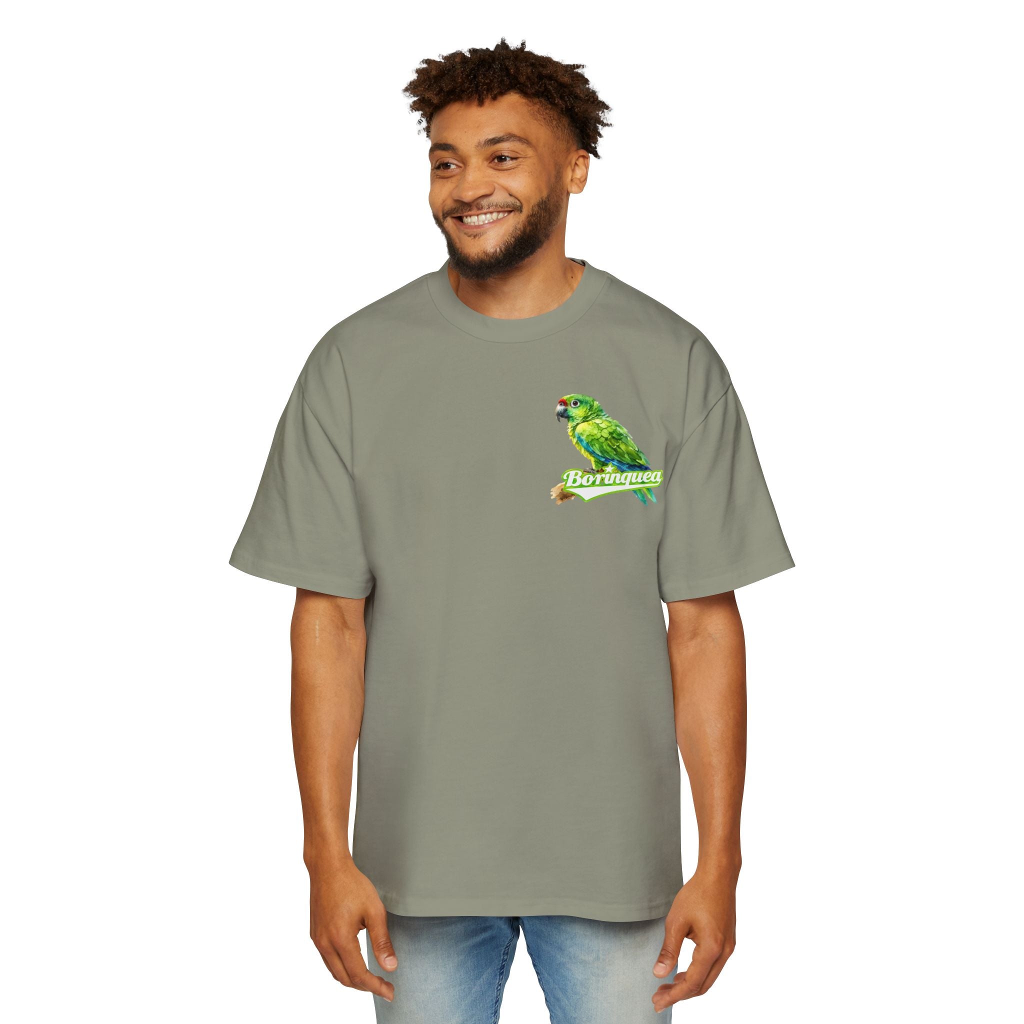 Camisa Oversized “Cotorra Boricua” Borinquea