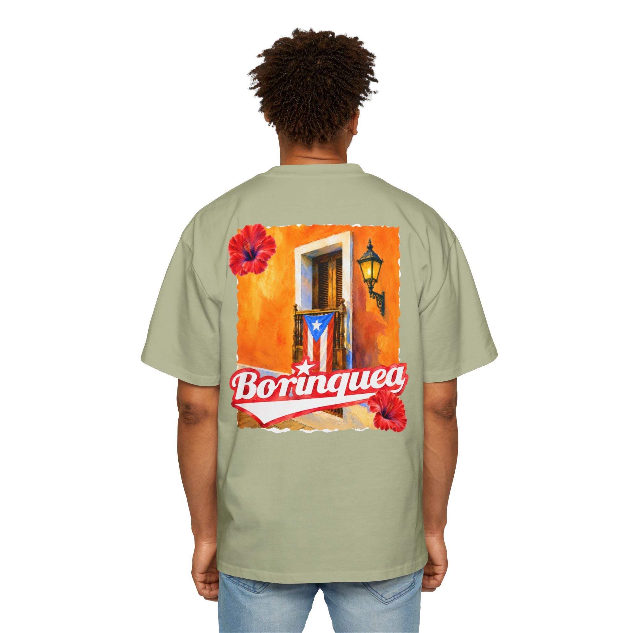 Camisa Oversize "Balcón de San Juan" Borinquea