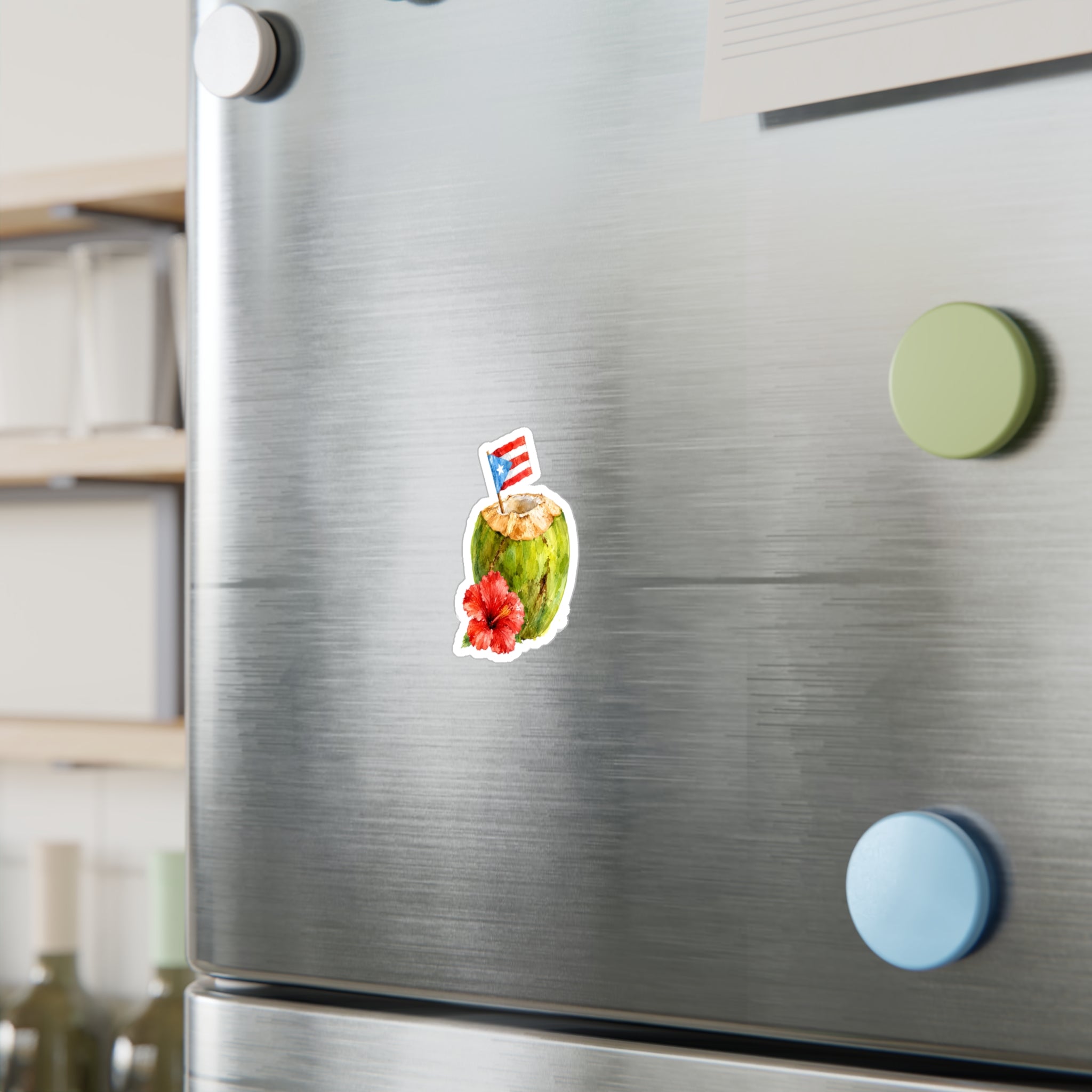 Sticker "Coco Frío Boricua" Borinquea