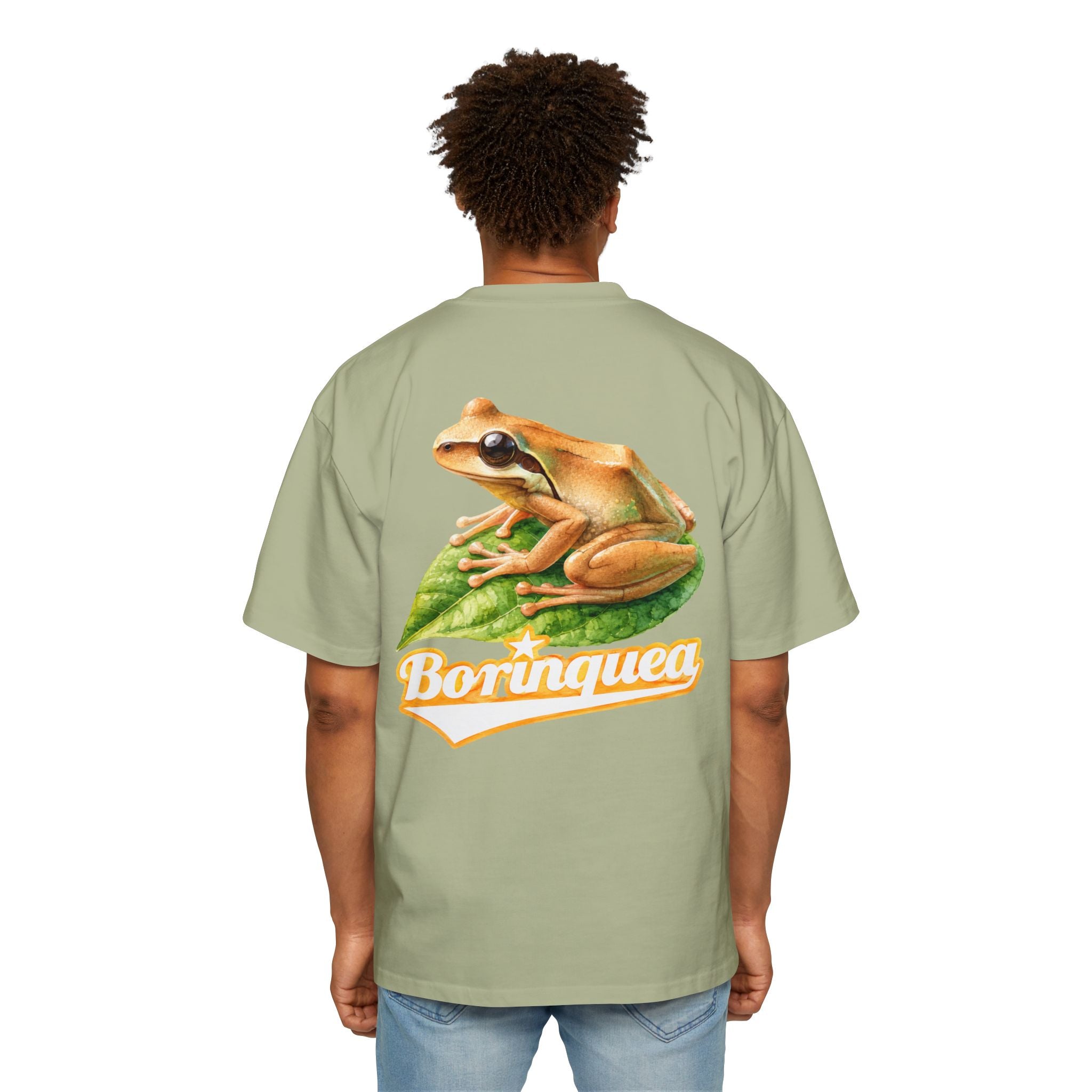 Camisa Oversized “Coquí Boricua” Borinquea