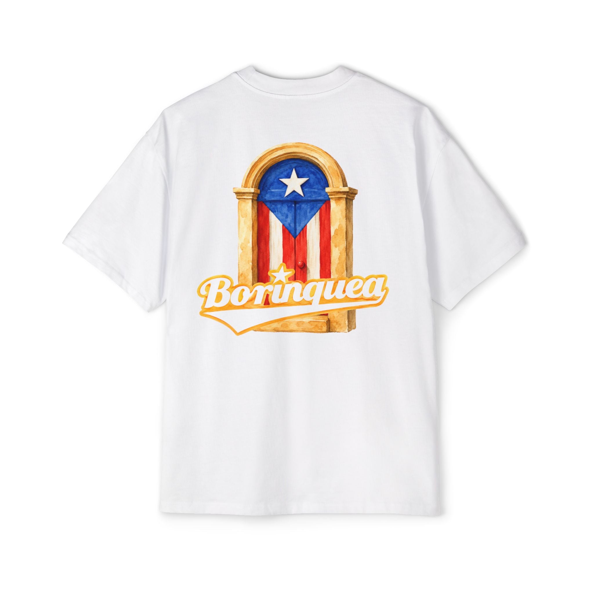 Camisa Oversized “Puerta Boricua” Borinquea