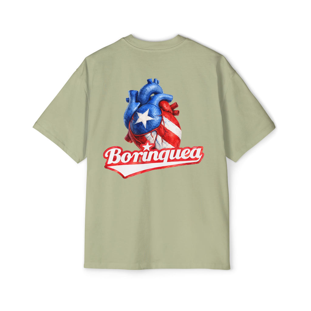 Camisa Oversized “Preciosa Corazón Boricua” Borinquea