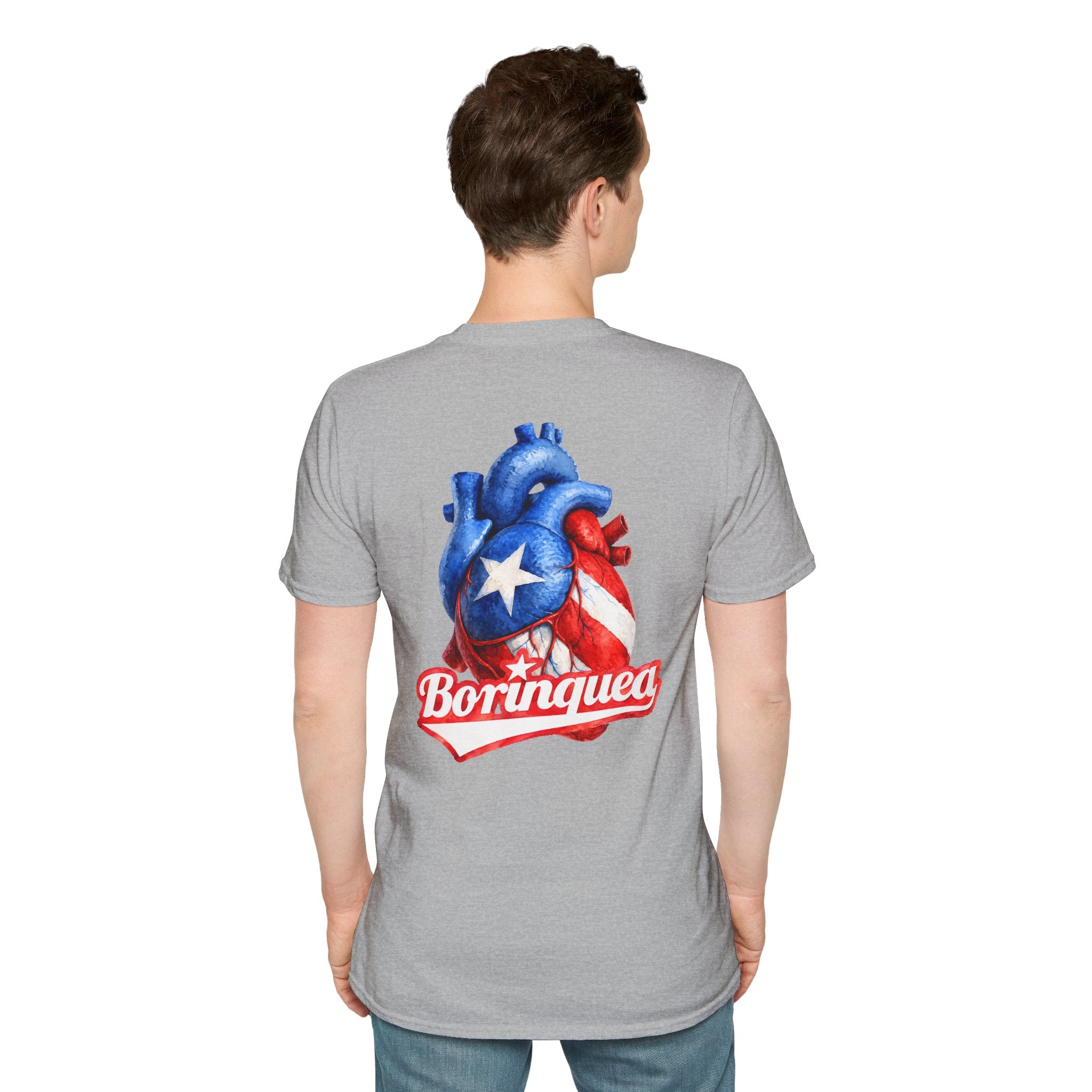 Camisa “Corazón Boricua” Borinquea