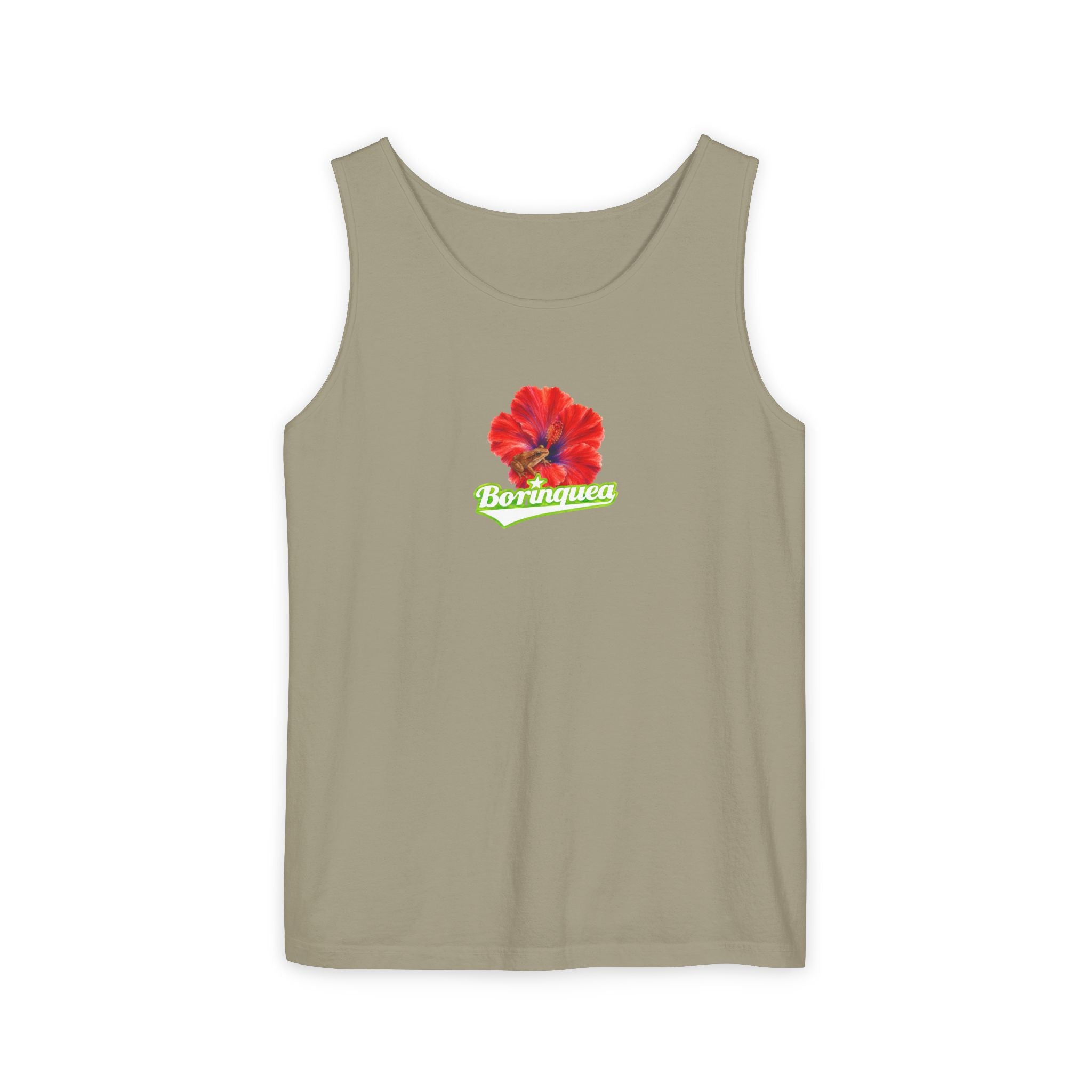 Tank Top "Coquí y Flor de Maga" Borinquea