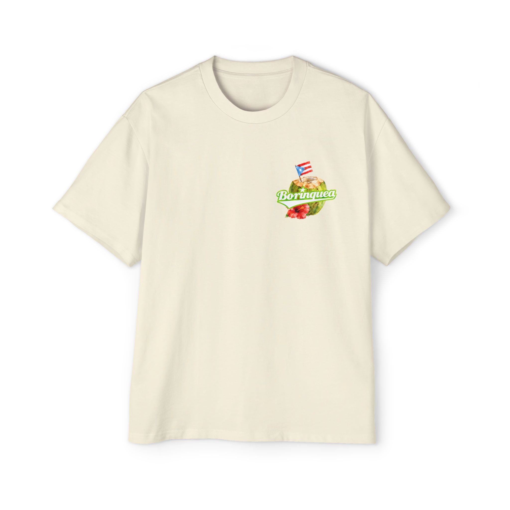 Camisa Oversize "Coco Frío Boricua" Borinquea