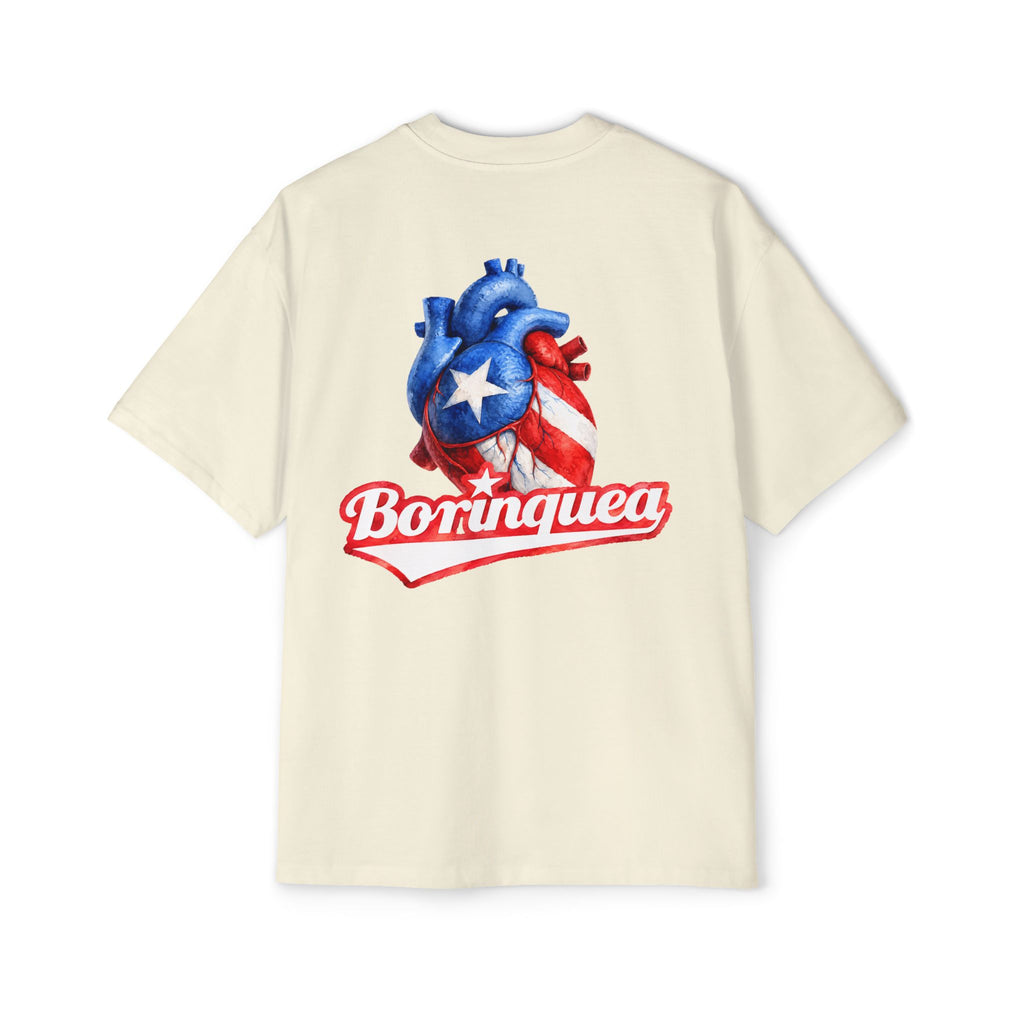 Camisa Oversized “Preciosa Corazón Boricua” Borinquea