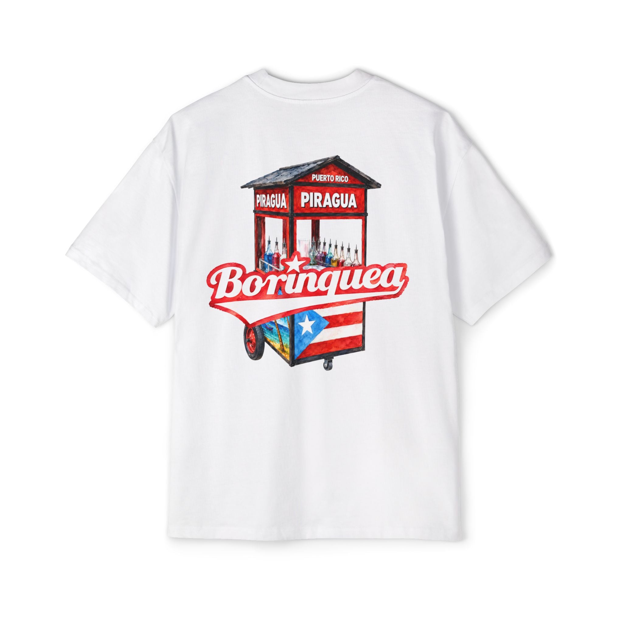 Camisa Oversize “Piragua Boricua” Borinquea