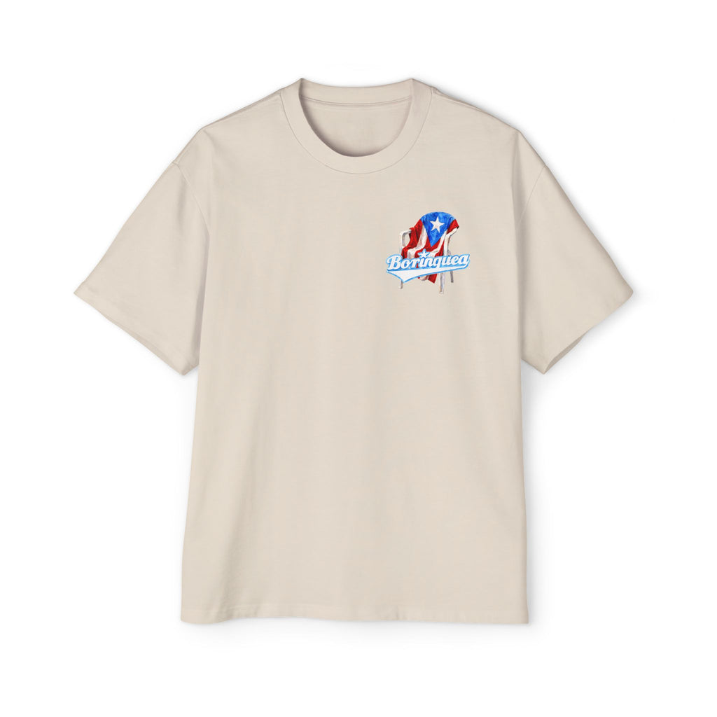 Camisa Oversized “Seguimos Aquí” Borinquea