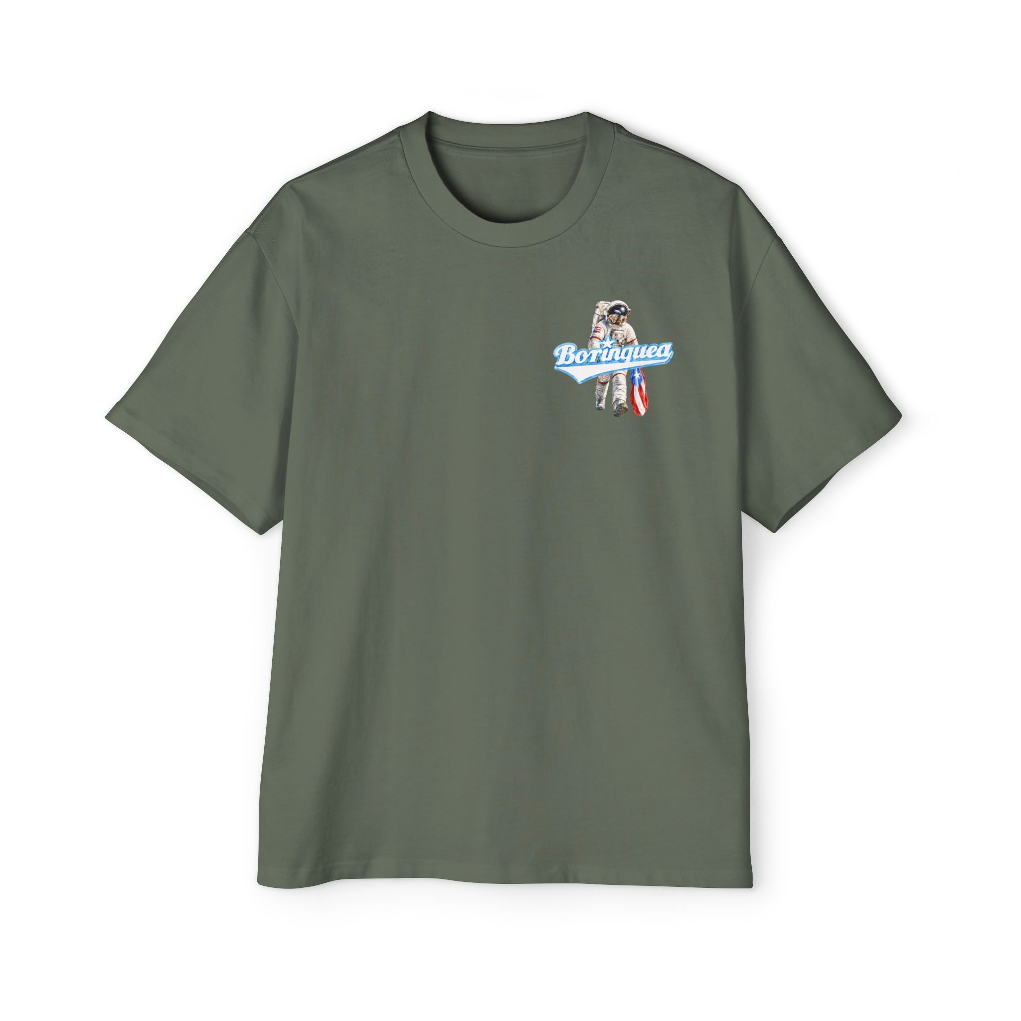 Camisa Oversized “Boricua en la Luna” Borinquea