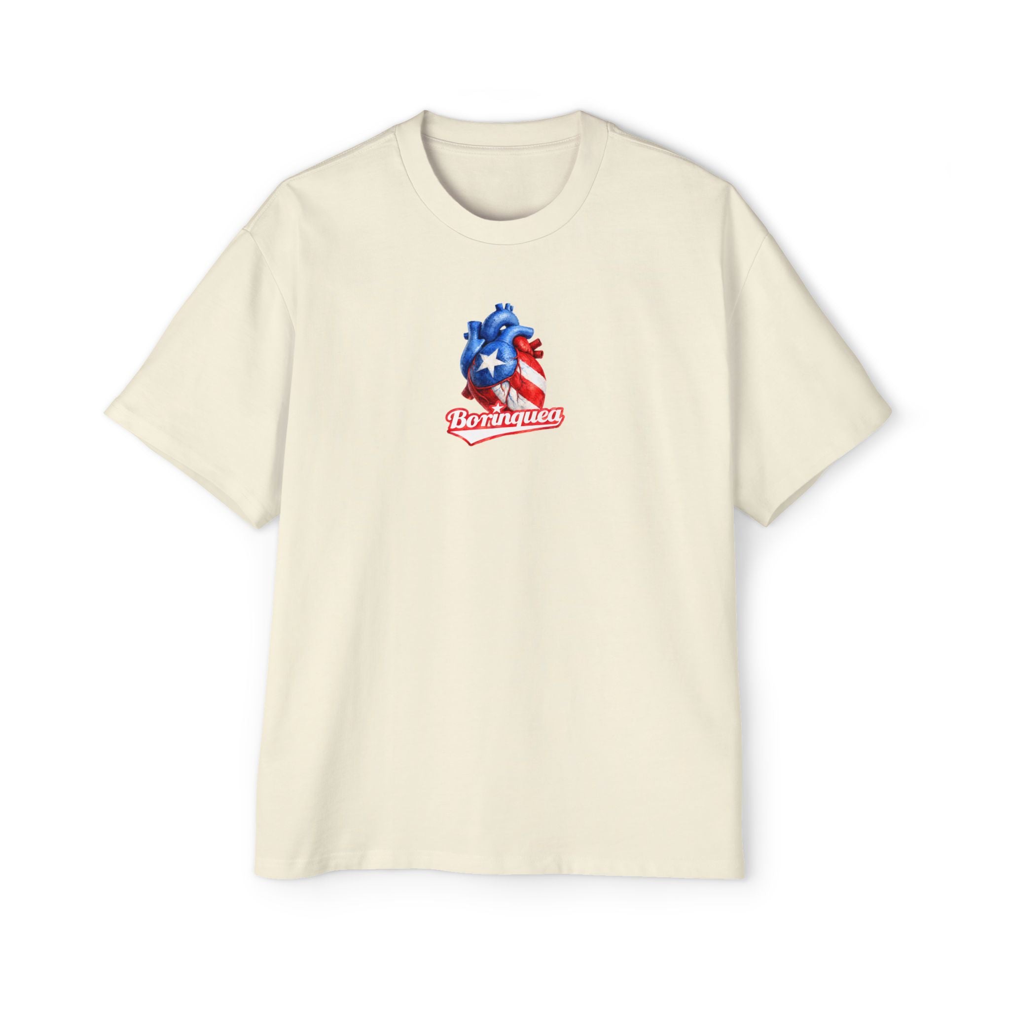 Camisa Oversized “Preciosa Corazón Boricua” Borinquea