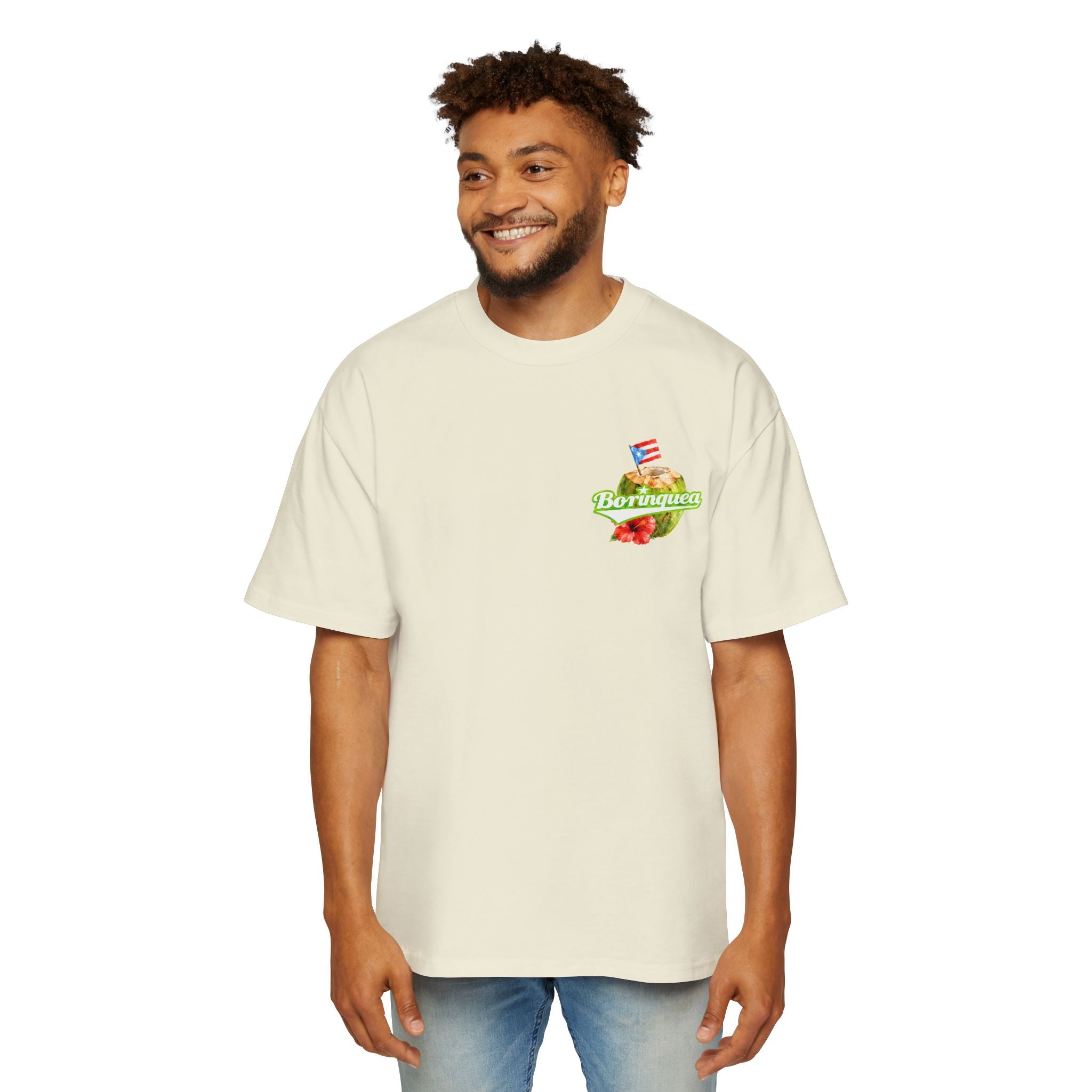 Camisa Oversize "Coco Frío Boricua" Borinquea
