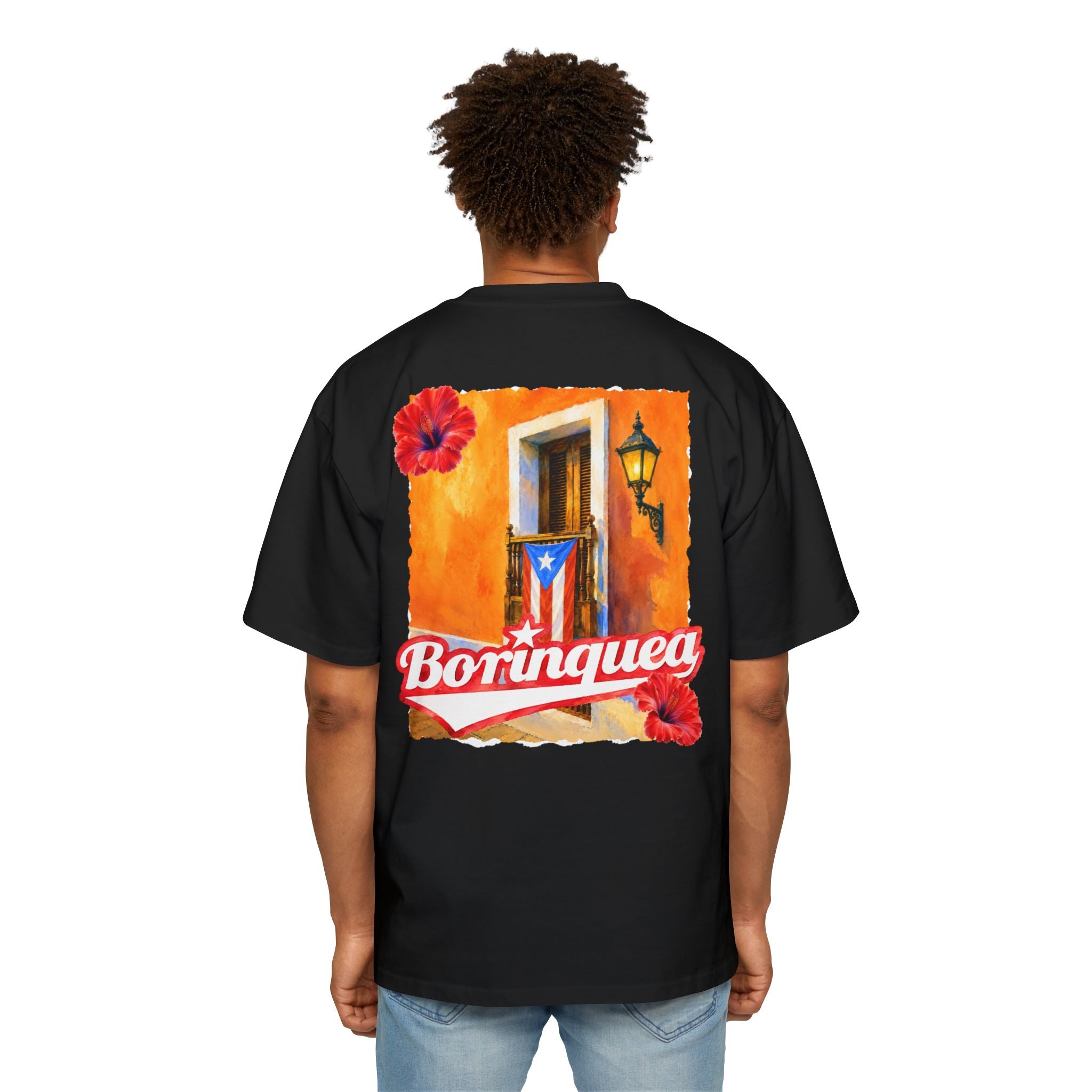 Camisa Oversize "Balcón de San Juan" Borinquea