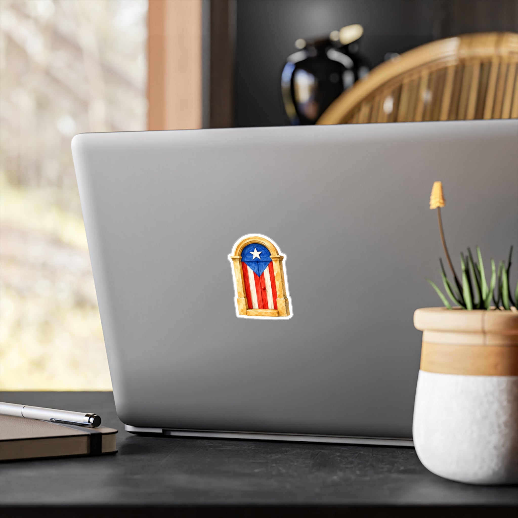 Sticker “Puerta Boricua” Borinquea