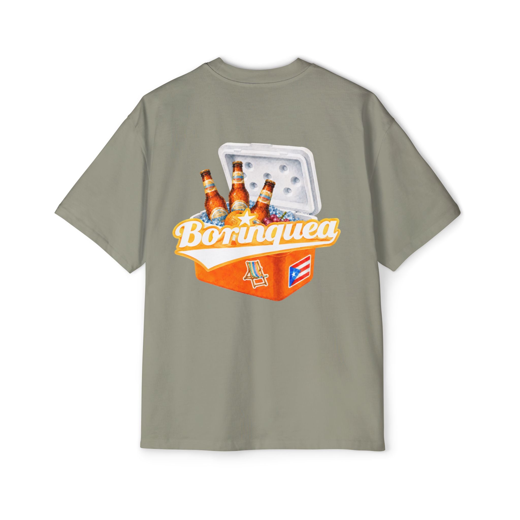 Camisa Oversize “Neverita de Playa Boricua” Borinquea