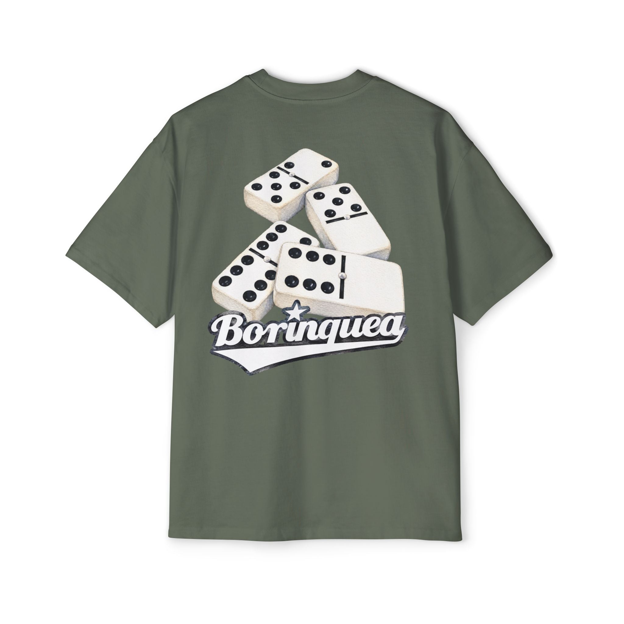 Camisa Oversized “Domino Boricua” Borinquea