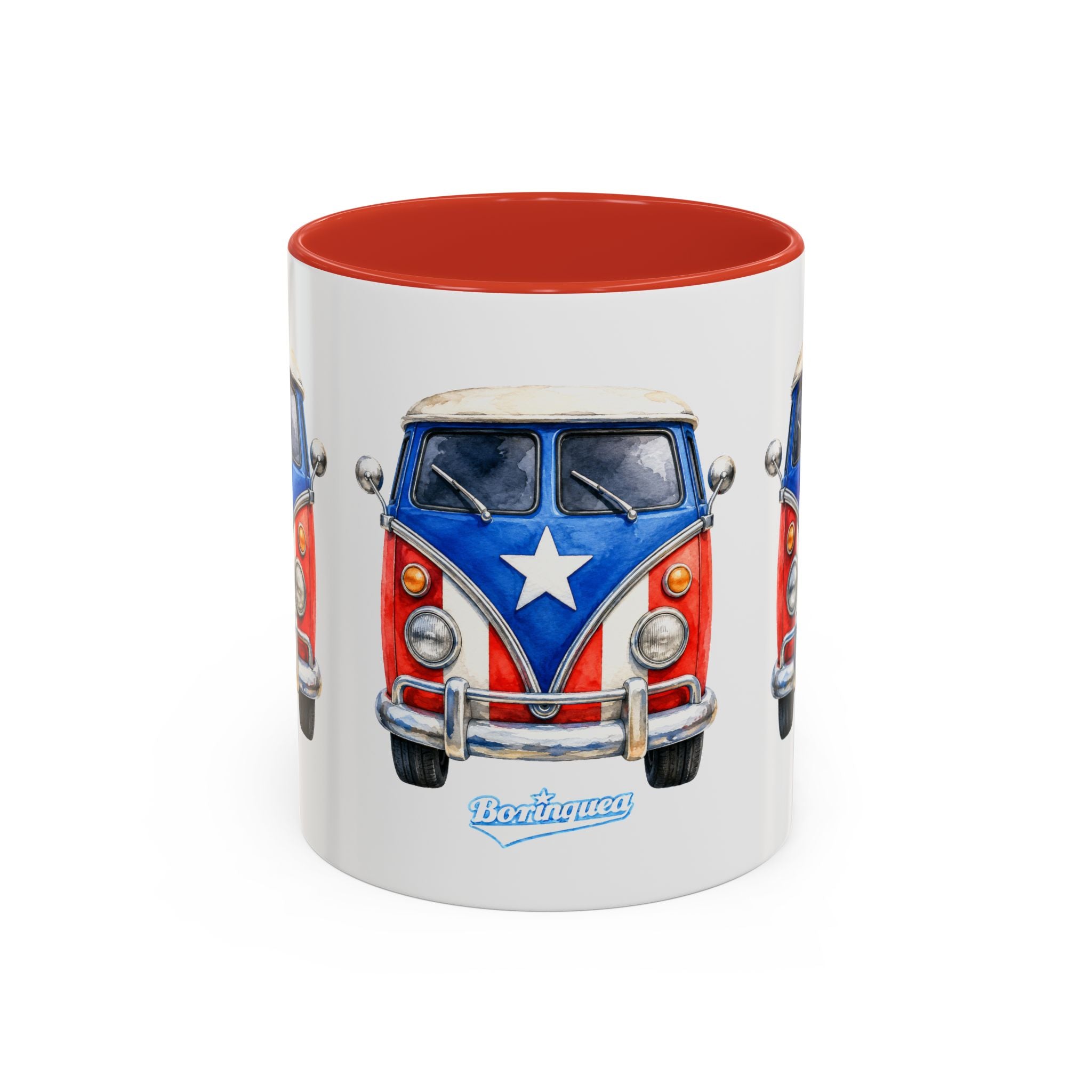 Taza "Van Boricua 11oz" Borinquea
