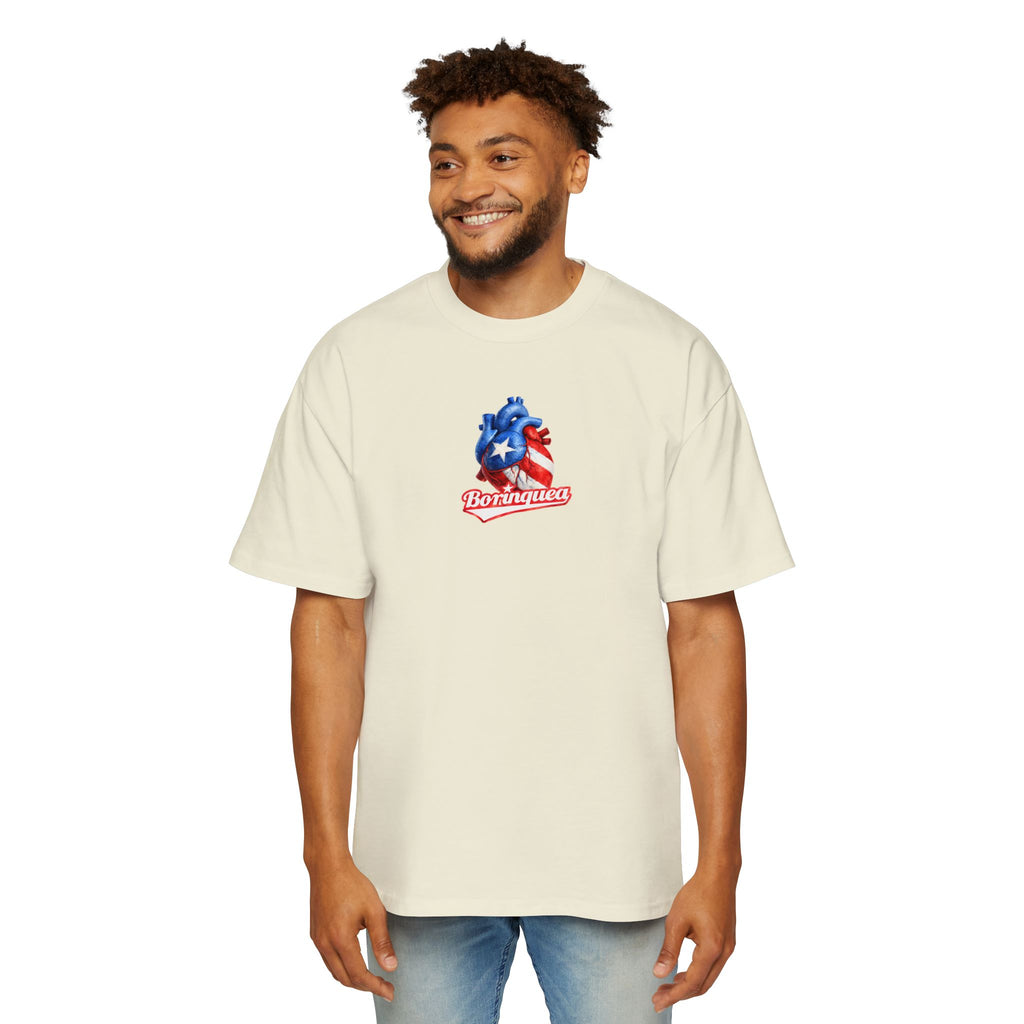 Camisa Oversized “Preciosa Corazón Boricua” Borinquea