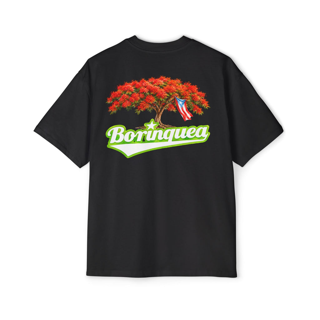 Camisa Oversize "Flamboyán de Puerto Rico" Borinquea