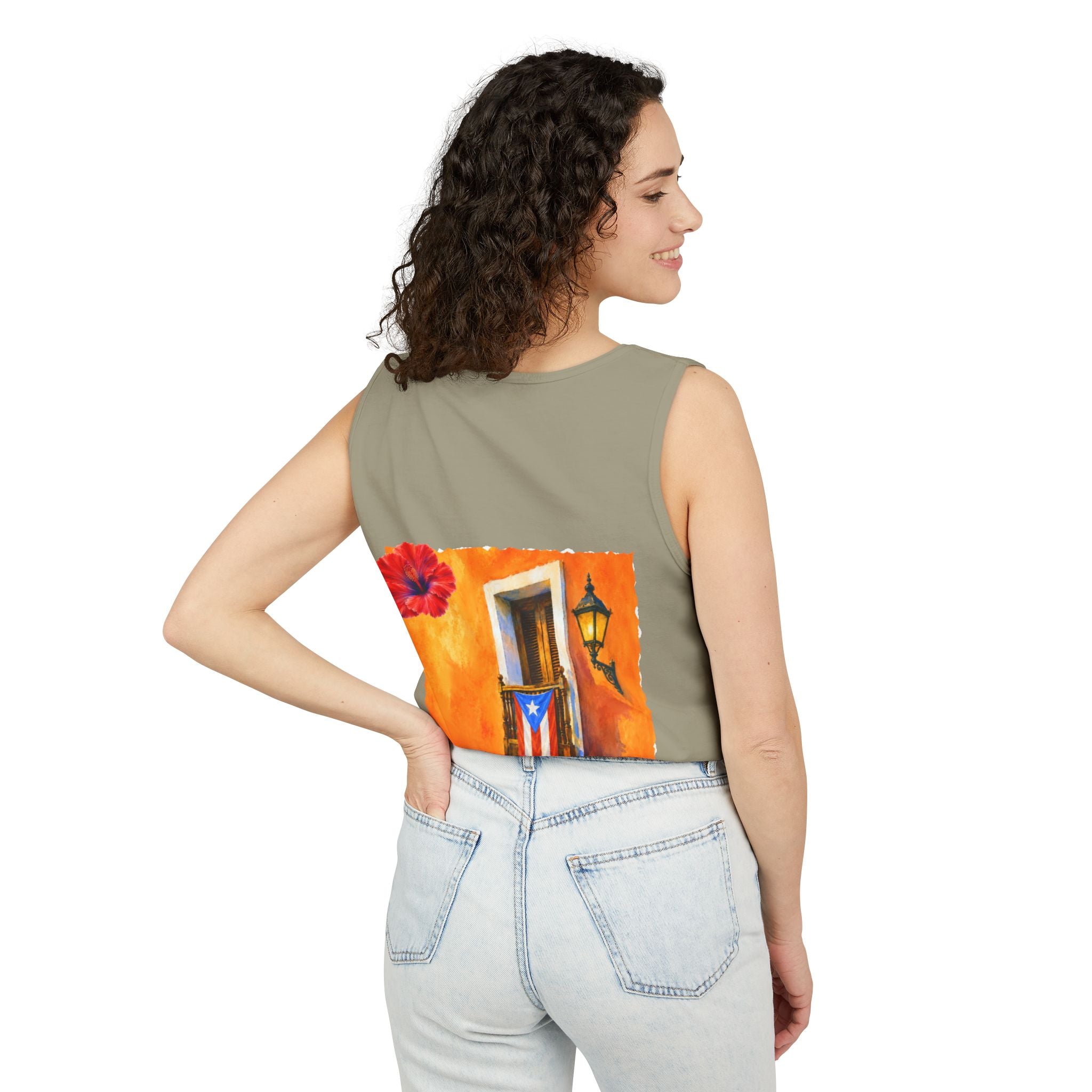 Tank Top "Balcón Boricua" Borinquea