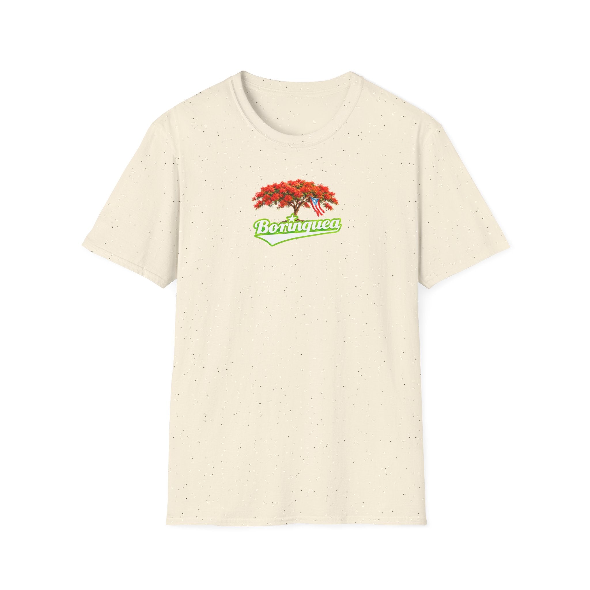 Camisa Soft Style "Flamboyán de Puerto Rico" Borinquea