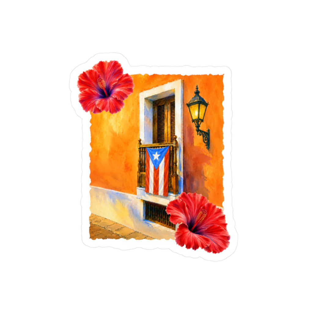 Sticker "Balcón de San Juan Boricua" Borinquea