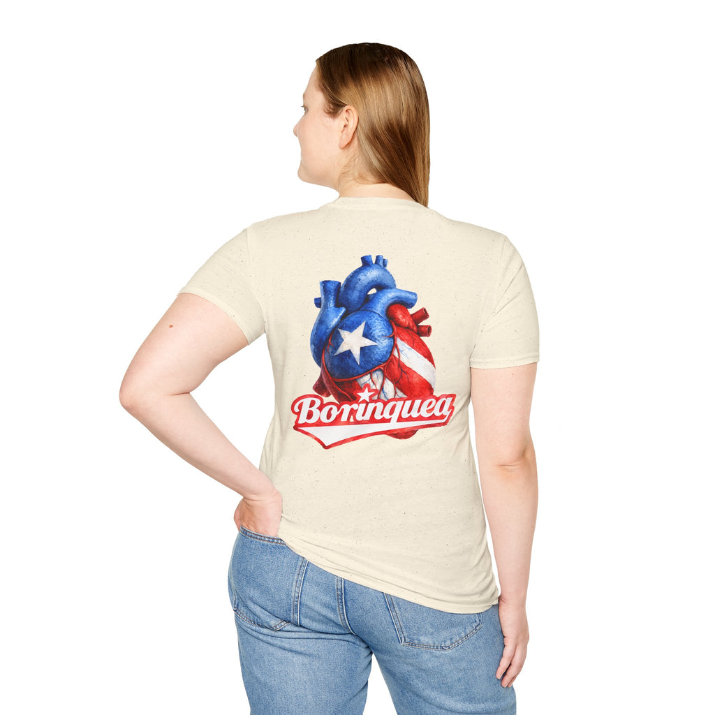 Camisa “Corazón Boricua” Borinquea