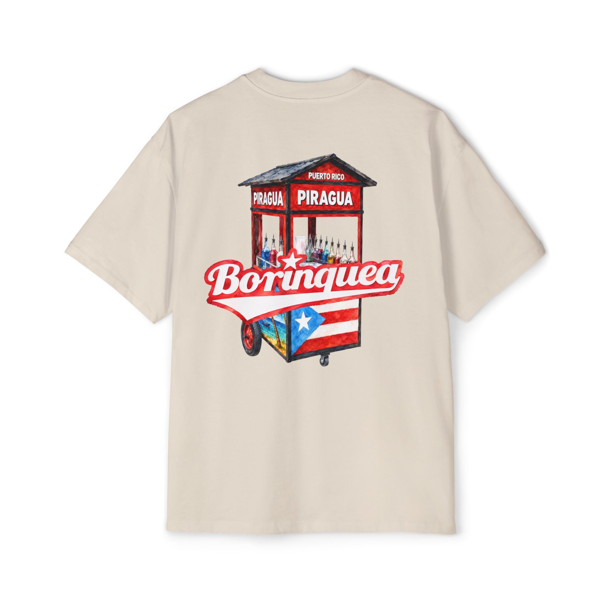 Camisa Oversize “Piragua Boricua” Borinquea